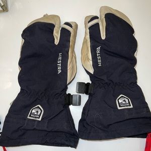 Hestra size 11 lobster claw snow mittens